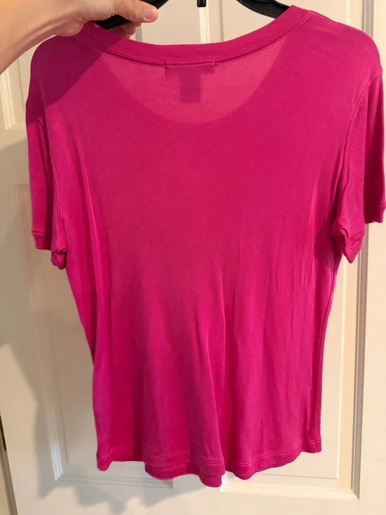 LOUBEN L Pink jacket and top Wool-Blend Button Jacket - Picture 6 of 7